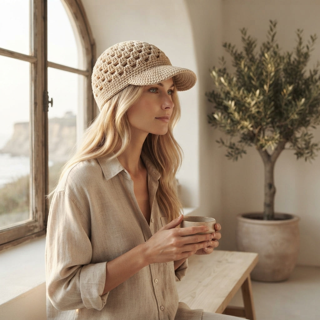 Pretty Visor | Crochet Summer Pattern — Design 2