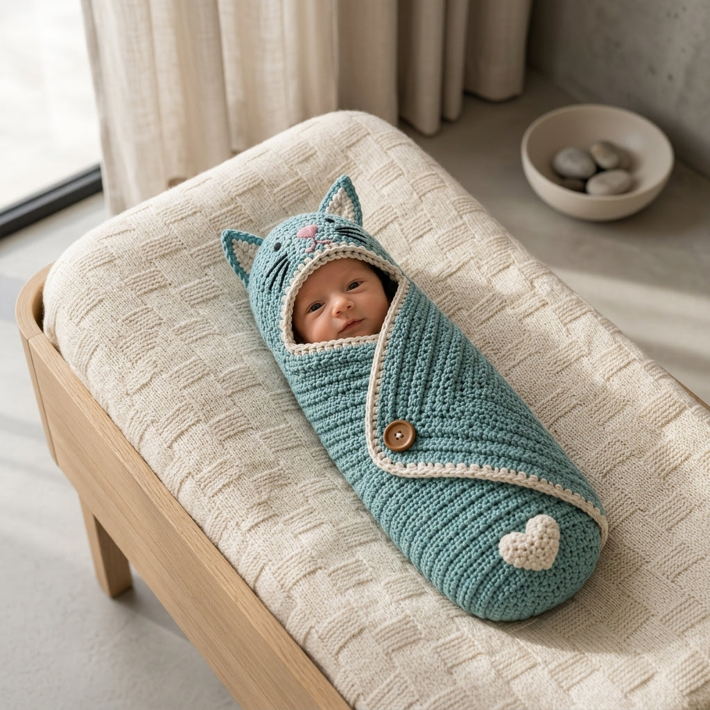 Bear Ears Baby Crochet Pattern | Crochet Pattern PDF