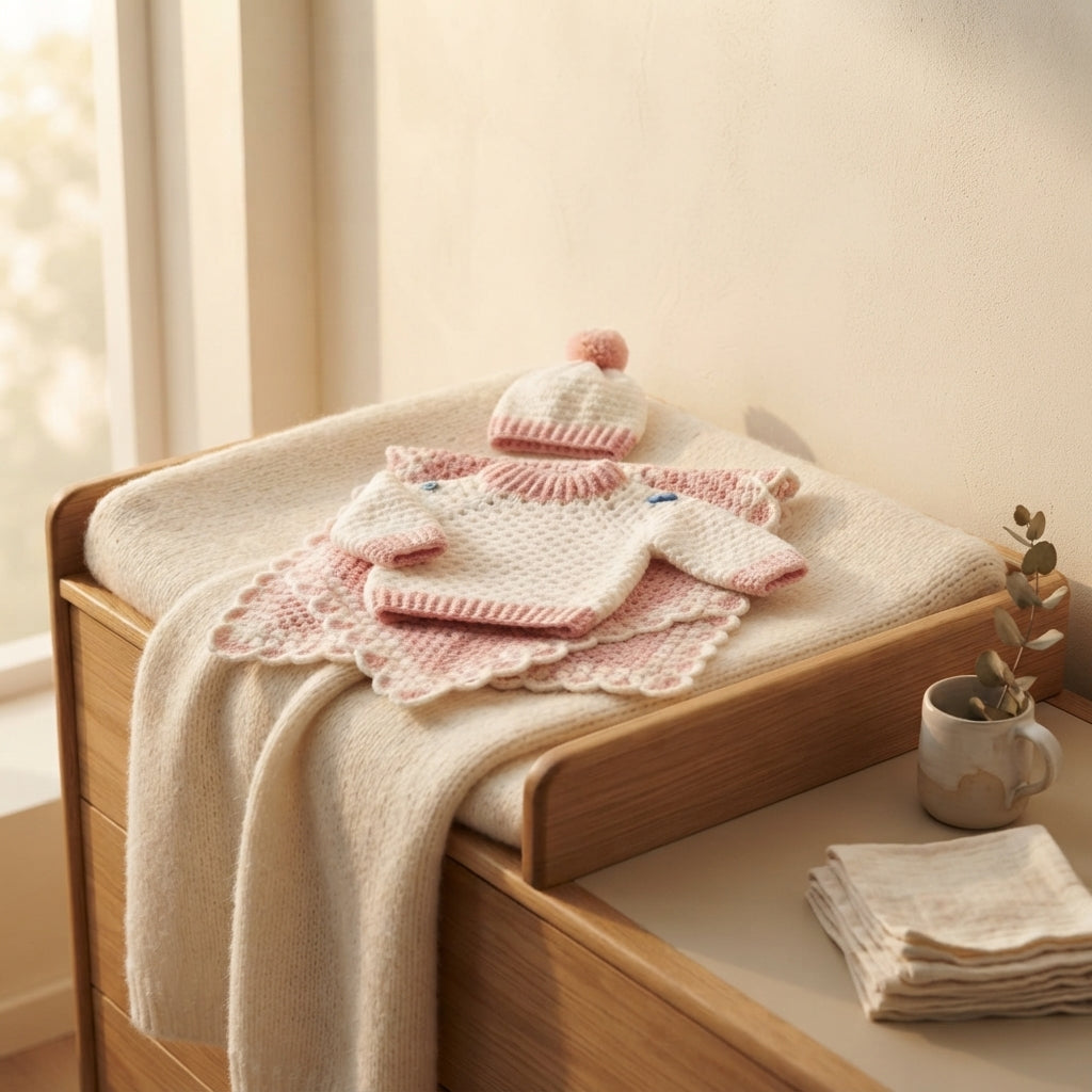 Granny Square Baby Cardigan | Crochet Pattern PDF