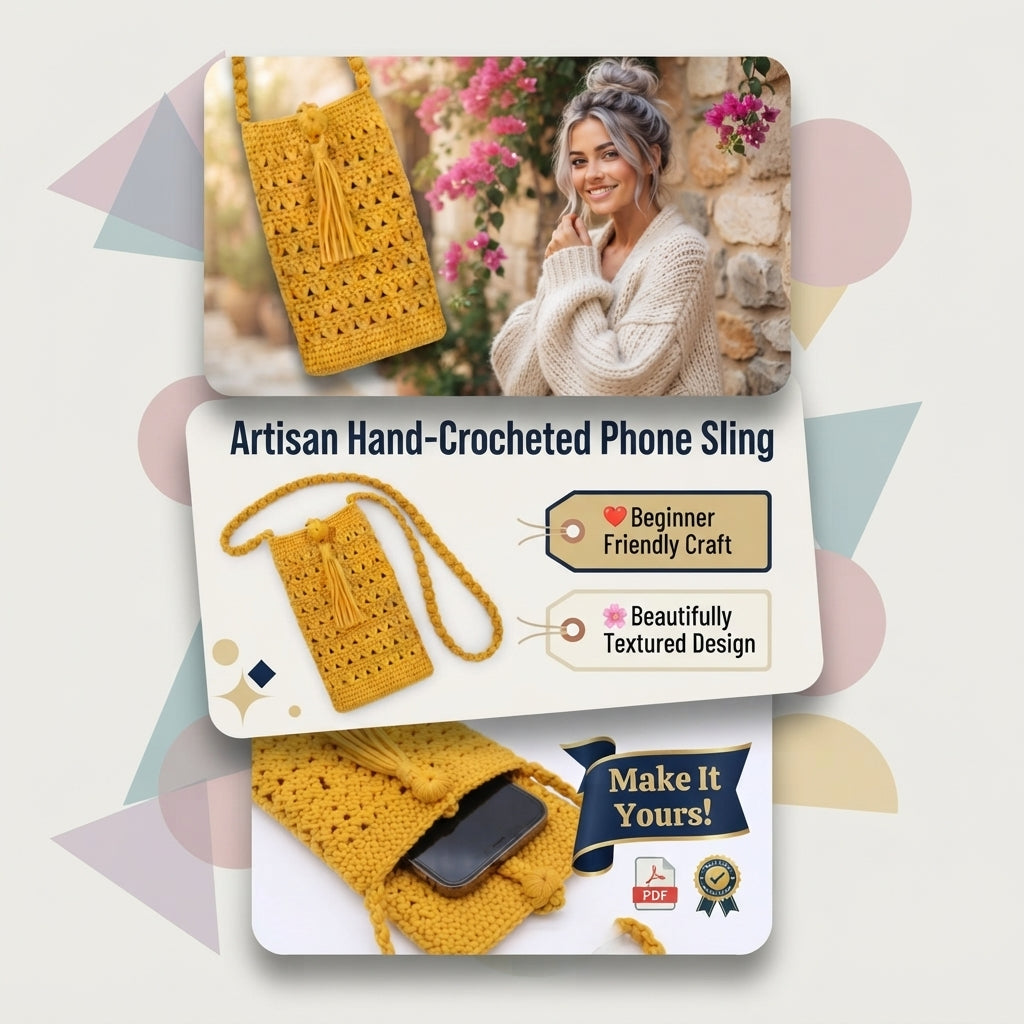 Boho Purse Crossbody | Crochet Pattern PDF