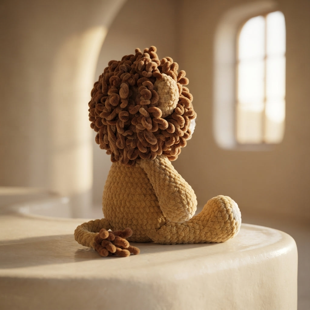 Charming Lion Companion | Crochet Pattern PDF
