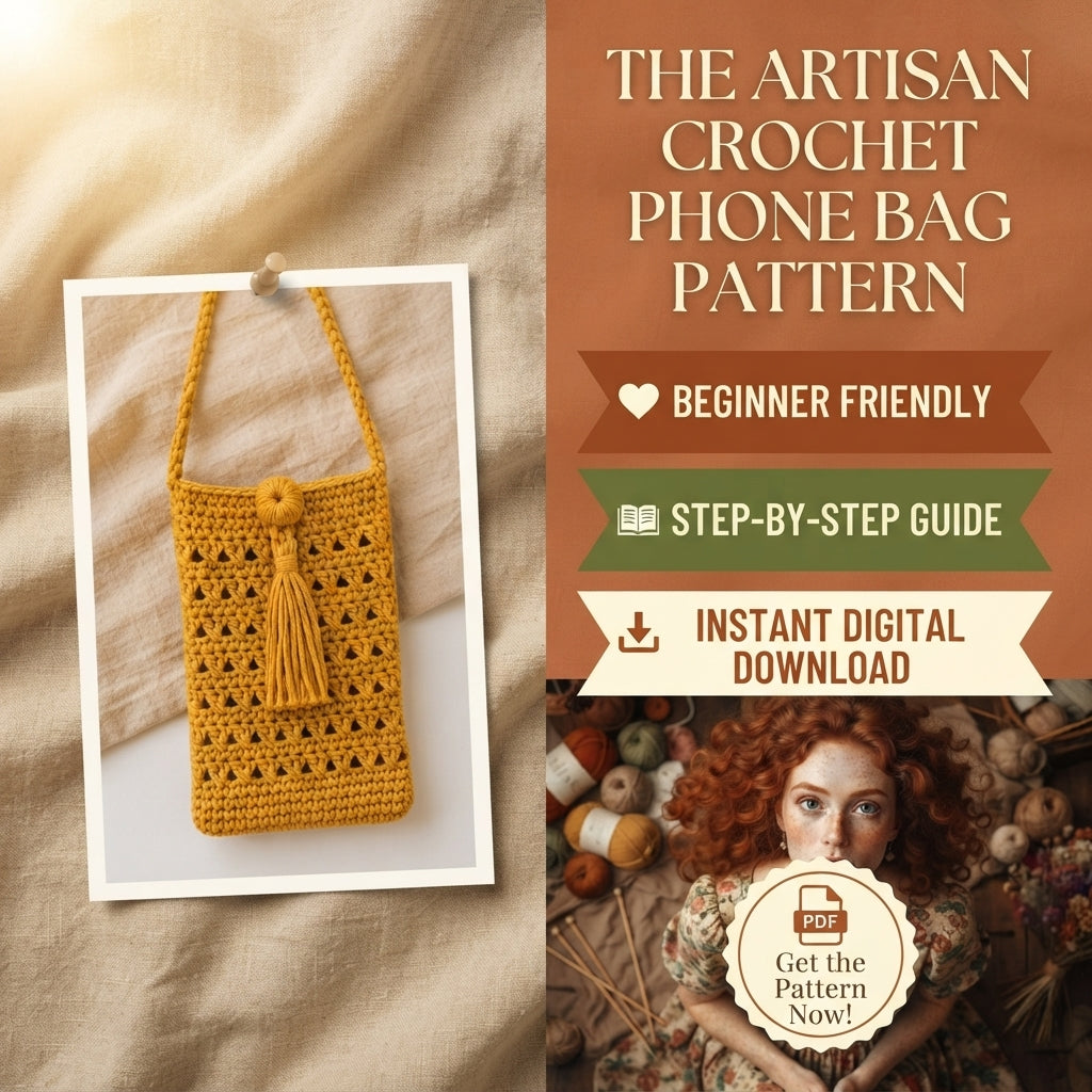 Boho Purse Crossbody | Crochet Pattern PDF