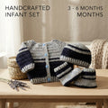 Cardigan Hat Booties Baby Cardigan | Crochet Pattern PDF