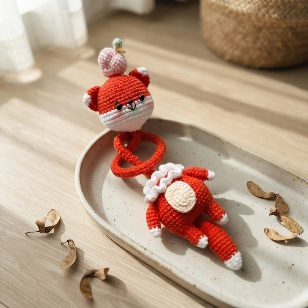 Handcrafted Bag Charm Keychain | Amigurumi PDF — Design 2