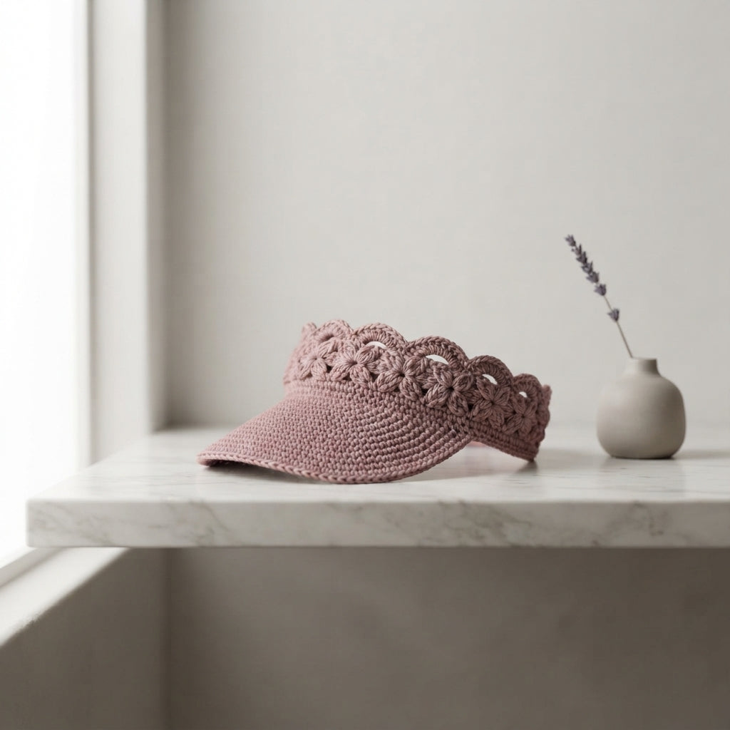 Elegant Visor | Crochet Pattern PDF