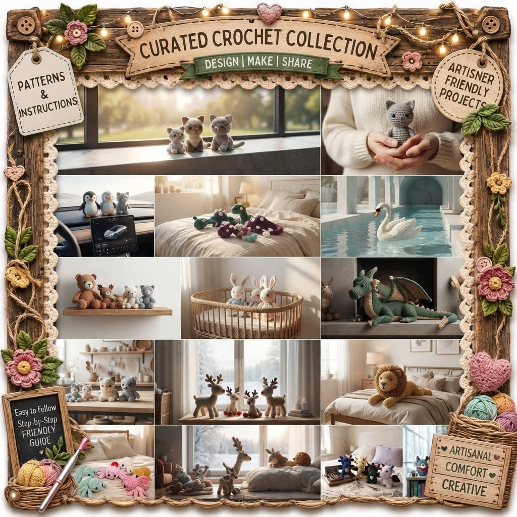 Mega Amigurumi Collection | 30+ Crochet Patterns PDF