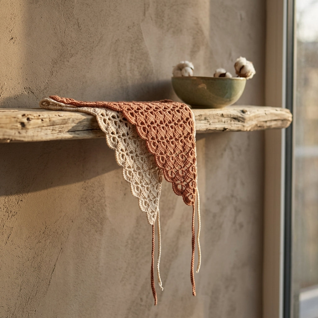 Boho Summer Headscarf | Beginner Crochet Pattern PDF