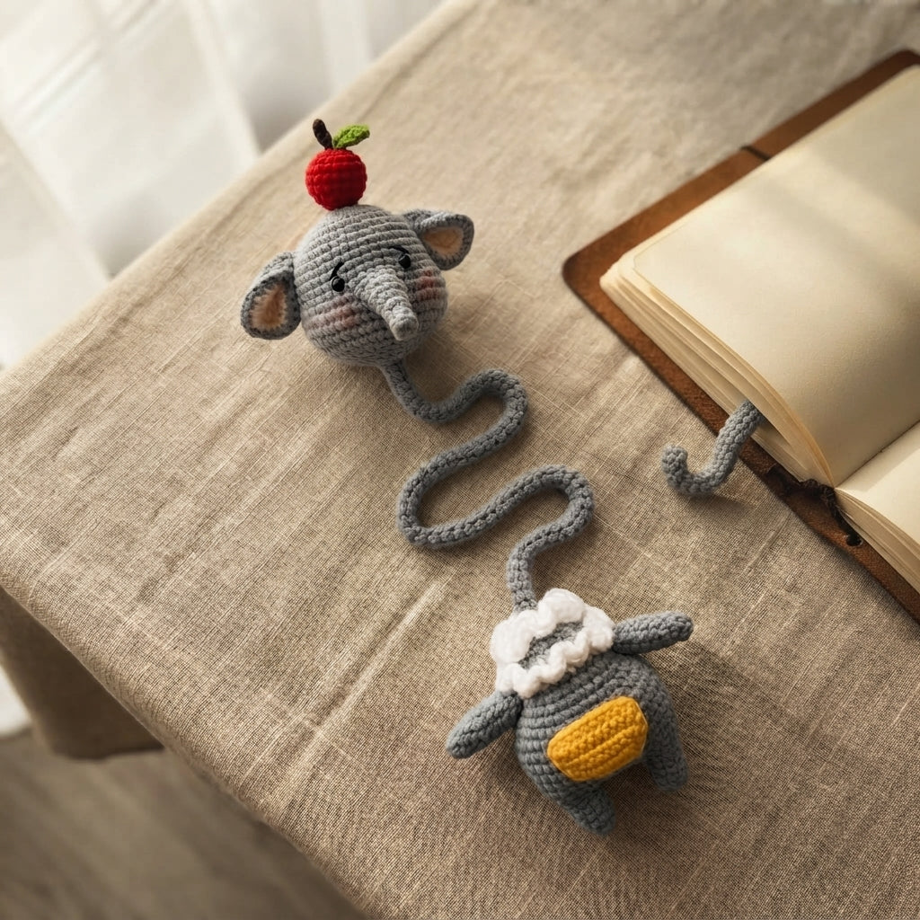 Handcrafted Bag Charm Keychain | Amigurumi PDF — Design 2