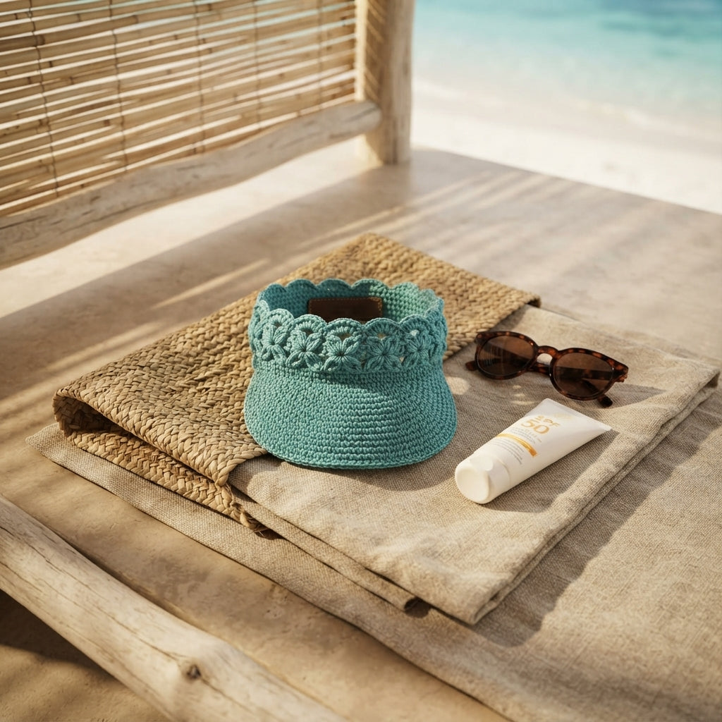 Elegant Visor | Crochet Pattern PDF