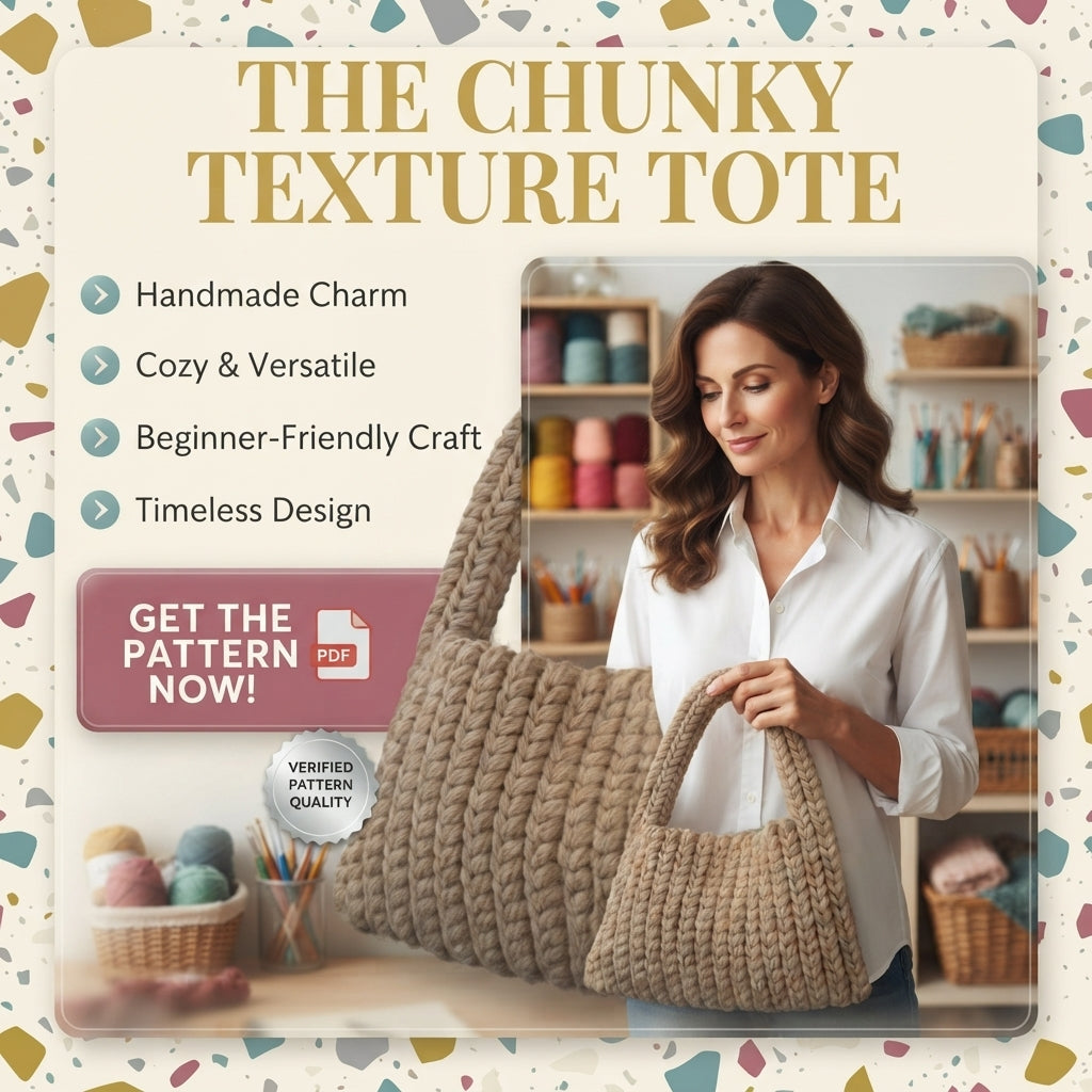 Braided Easy Handbag | Crochet Pattern PDF