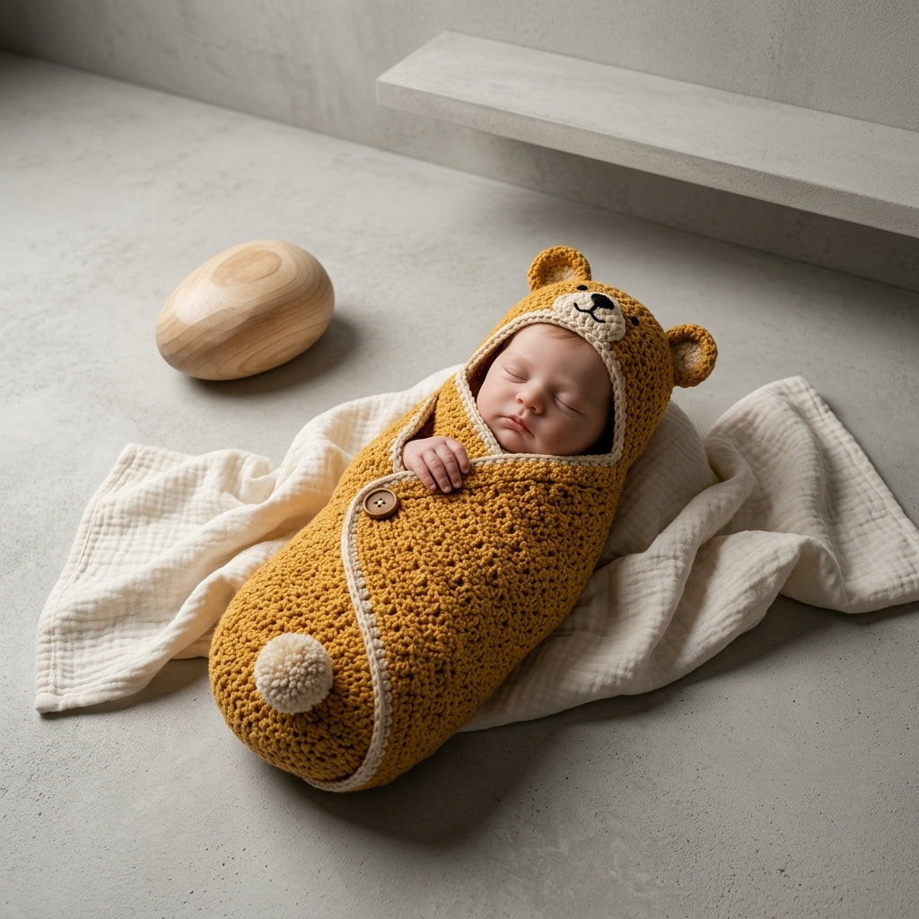 Bear Ears Baby Crochet Pattern | Crochet Pattern PDF