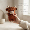 Cuddly Cow Buddy | Crochet Pattern PDF