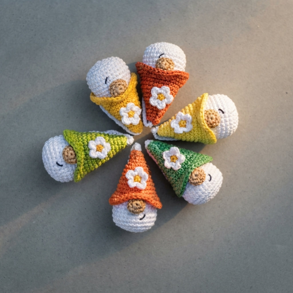 Charming Keychain Bag Charm | Amigurumi Pattern — Design 3