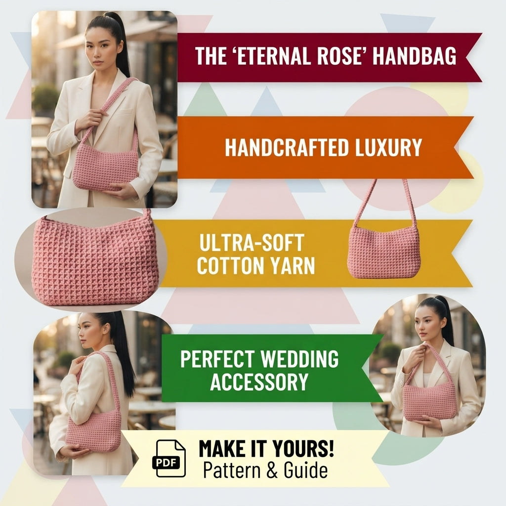 Waffle Stitch Bag | Crochet Pattern PDF