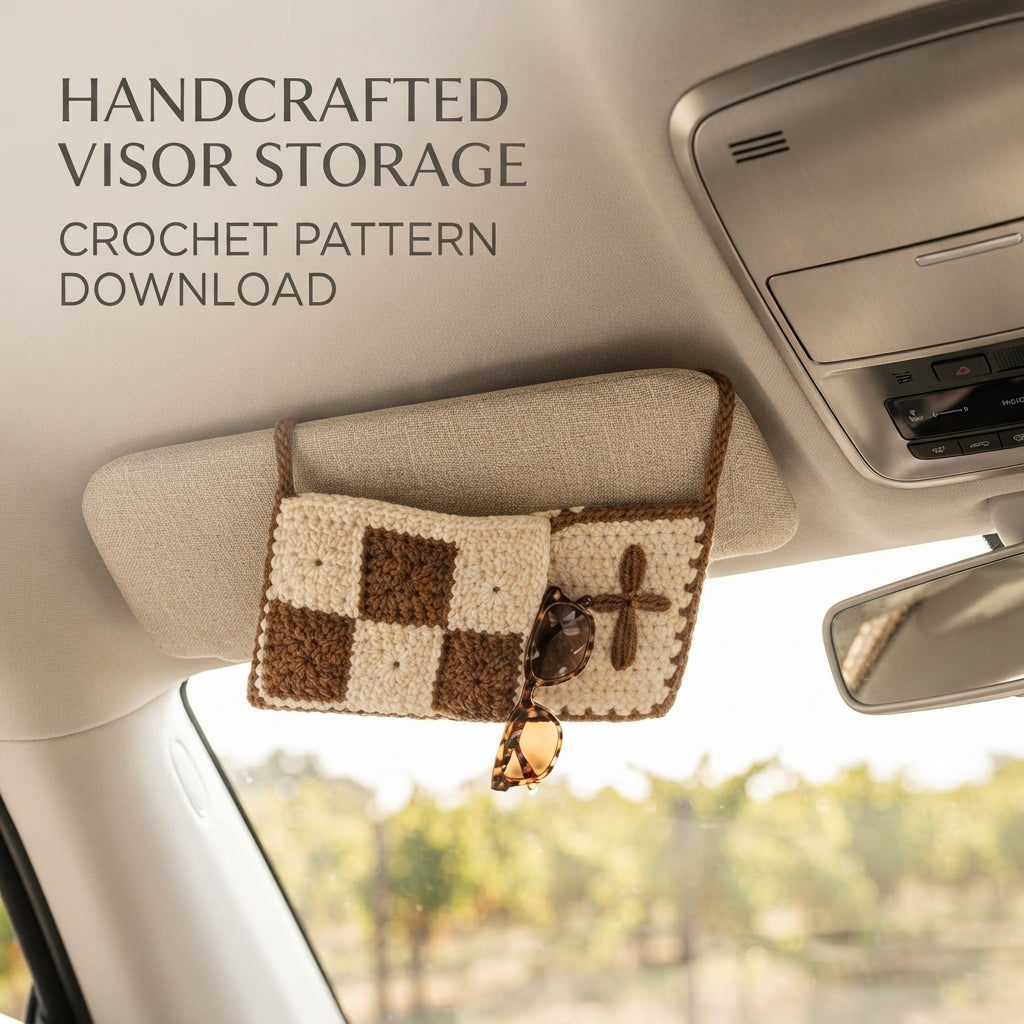 Charming Visor Design | Crochet PDF Pattern — Design 2