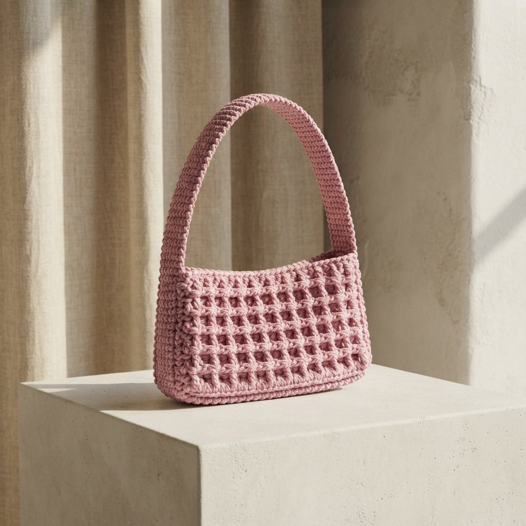 Waffle Stitch Bag | Crochet Pattern PDF
