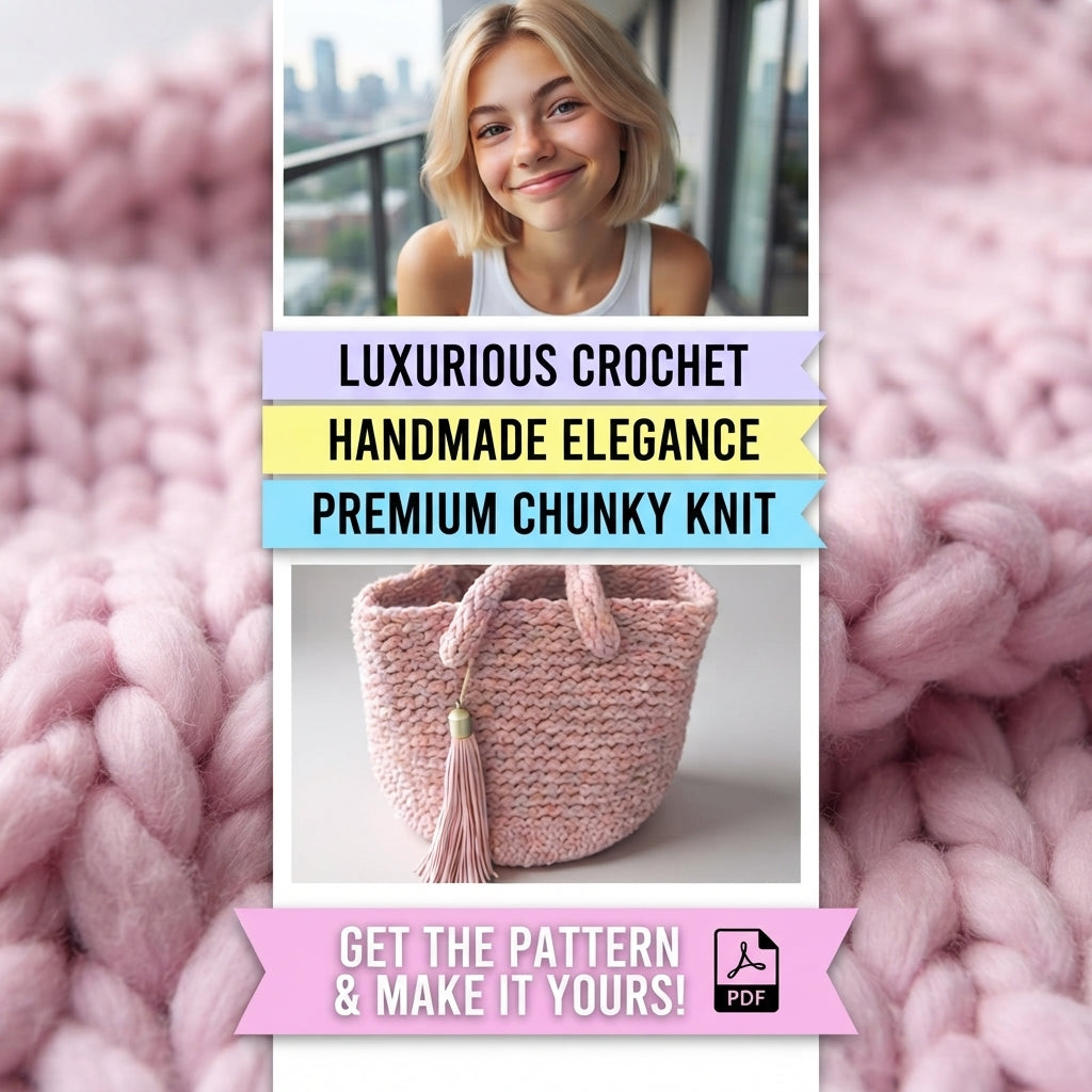 Purse Handbag Tote V4 | Crochet Pattern PDF