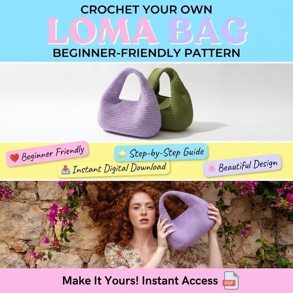 Handbag Purse V4 | Crochet Pattern PDF