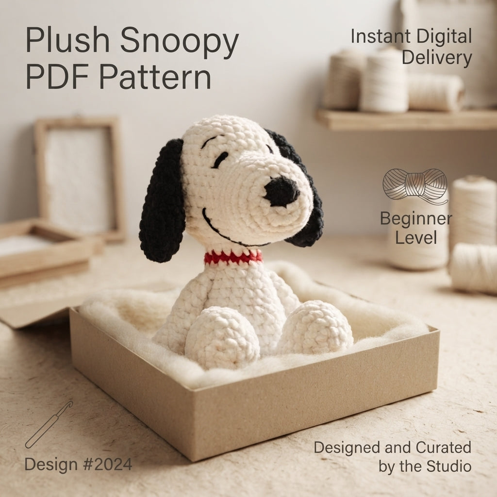 Amigurumi Puppy | Crochet Pattern PDF