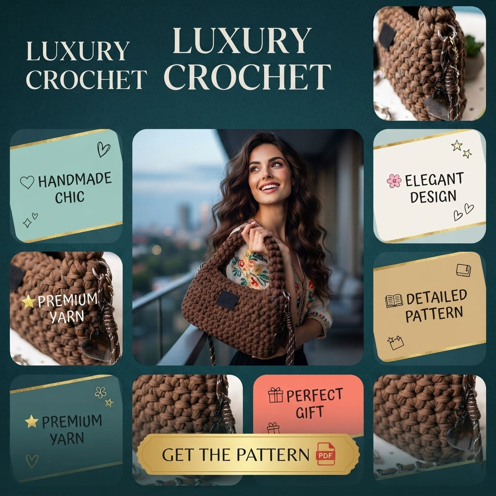 Handbag Purse V5 | Crochet Pattern PDF