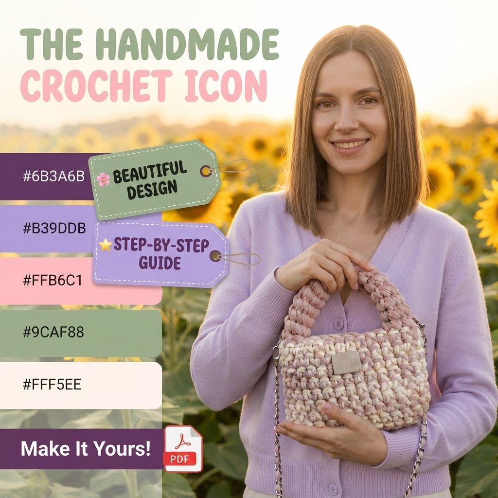 Handbag Purse V5 | Crochet Pattern PDF
