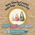 Shoulder Bag Boho Tote V5 | Crochet Pattern PDF