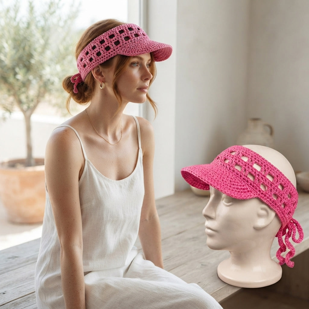 Beautiful Wide Brim Hat | Crochet Sun Hat Pattern