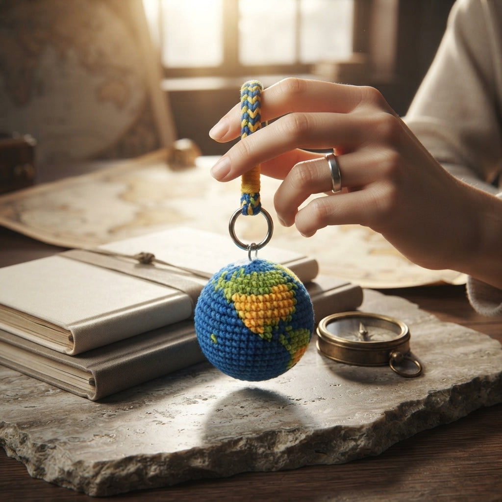 Tiny Bag Charm Charm | Crochet Pattern Download — Design 4