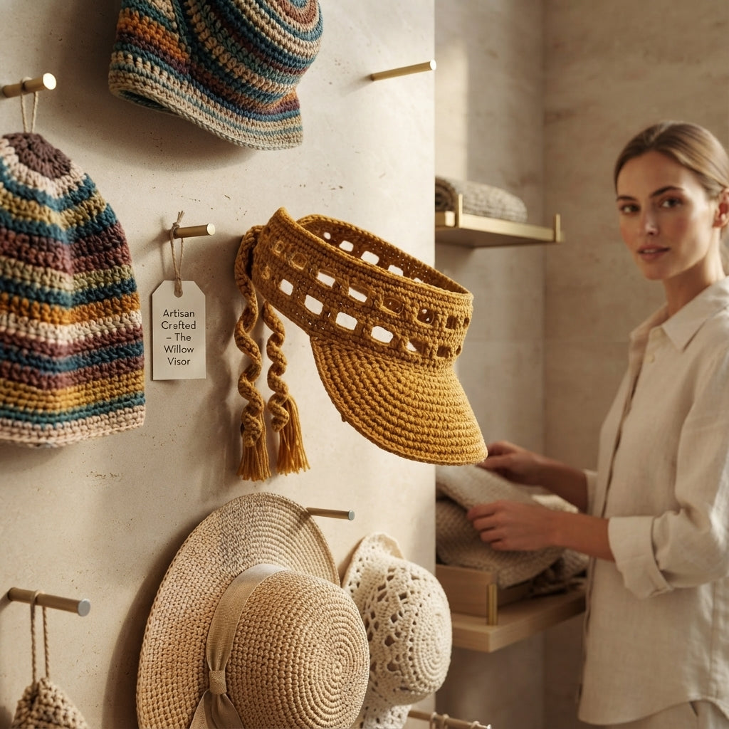 Beautiful Wide Brim Hat | Crochet Sun Hat Pattern