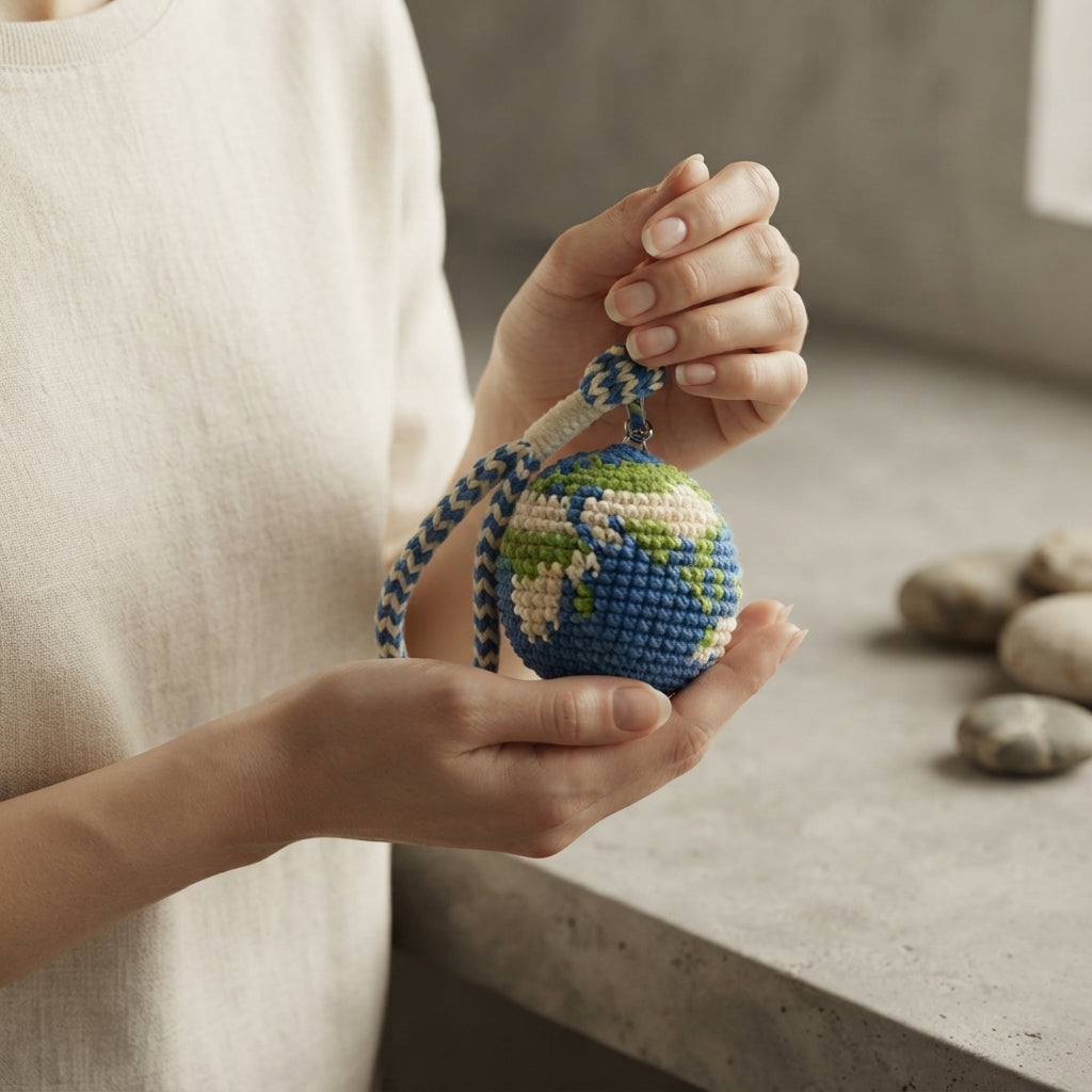 Tiny Bag Charm Charm | Crochet Pattern Download — Design 4