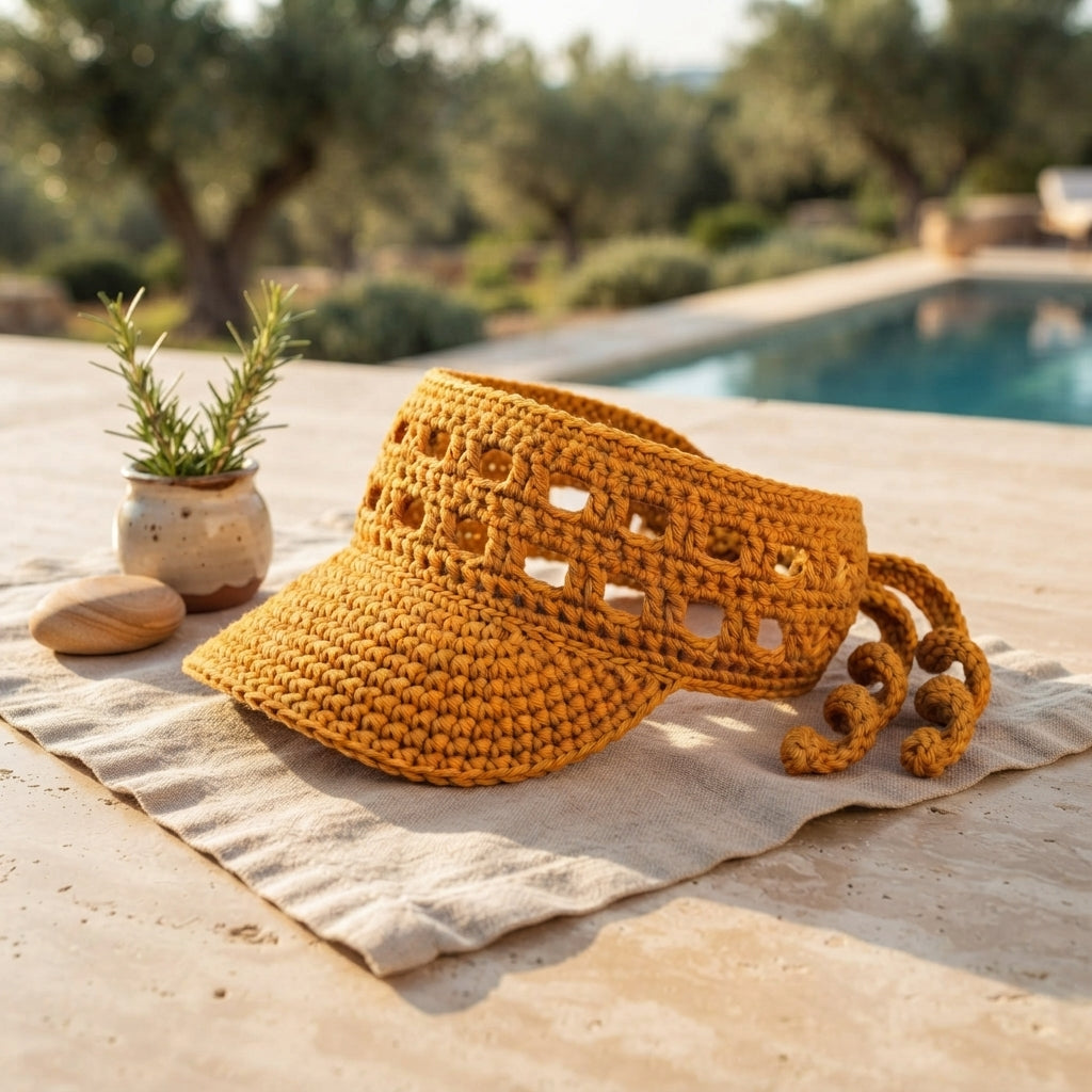 Beautiful Wide Brim Hat | Crochet Sun Hat Pattern
