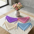Cute Boho Triangle Hair Scarf | Beginner Crochet Pattern PDF