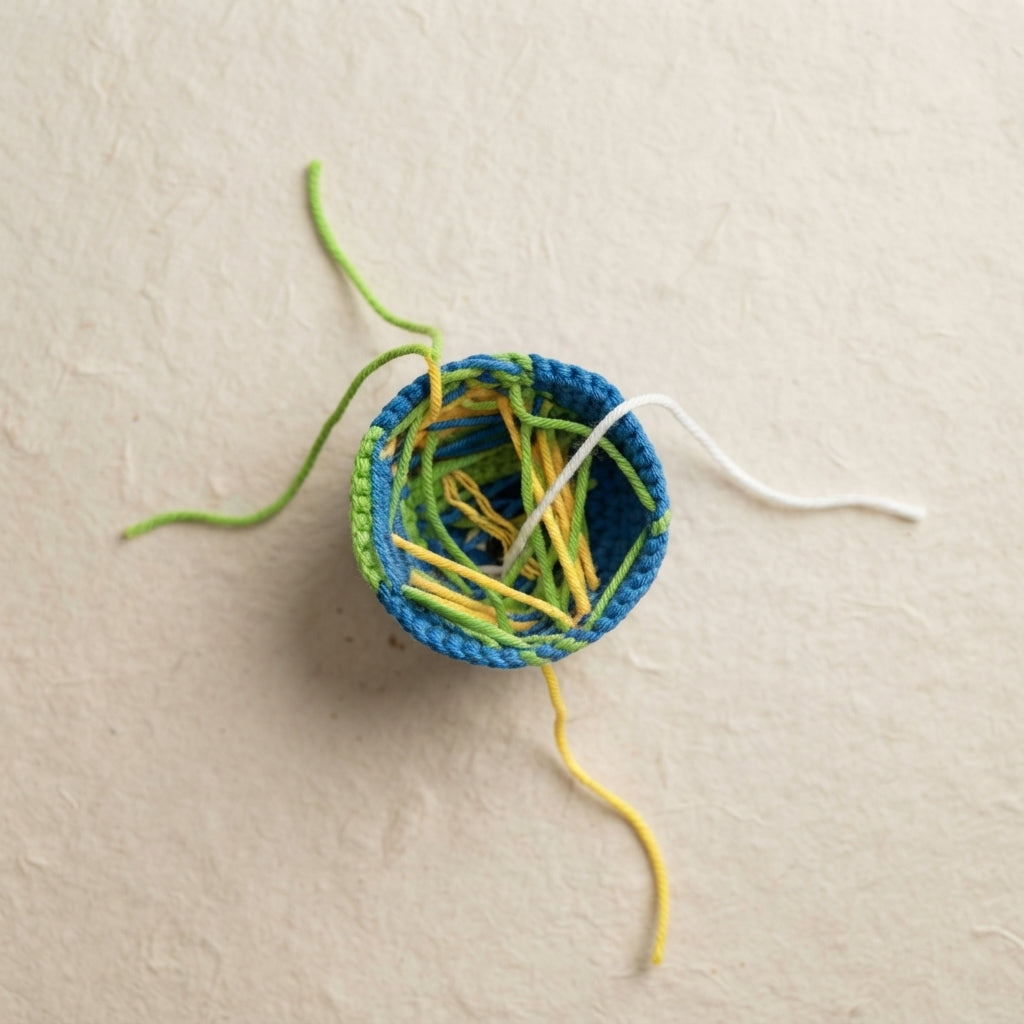 Tiny Bag Charm Charm | Crochet Pattern Download — Design 4
