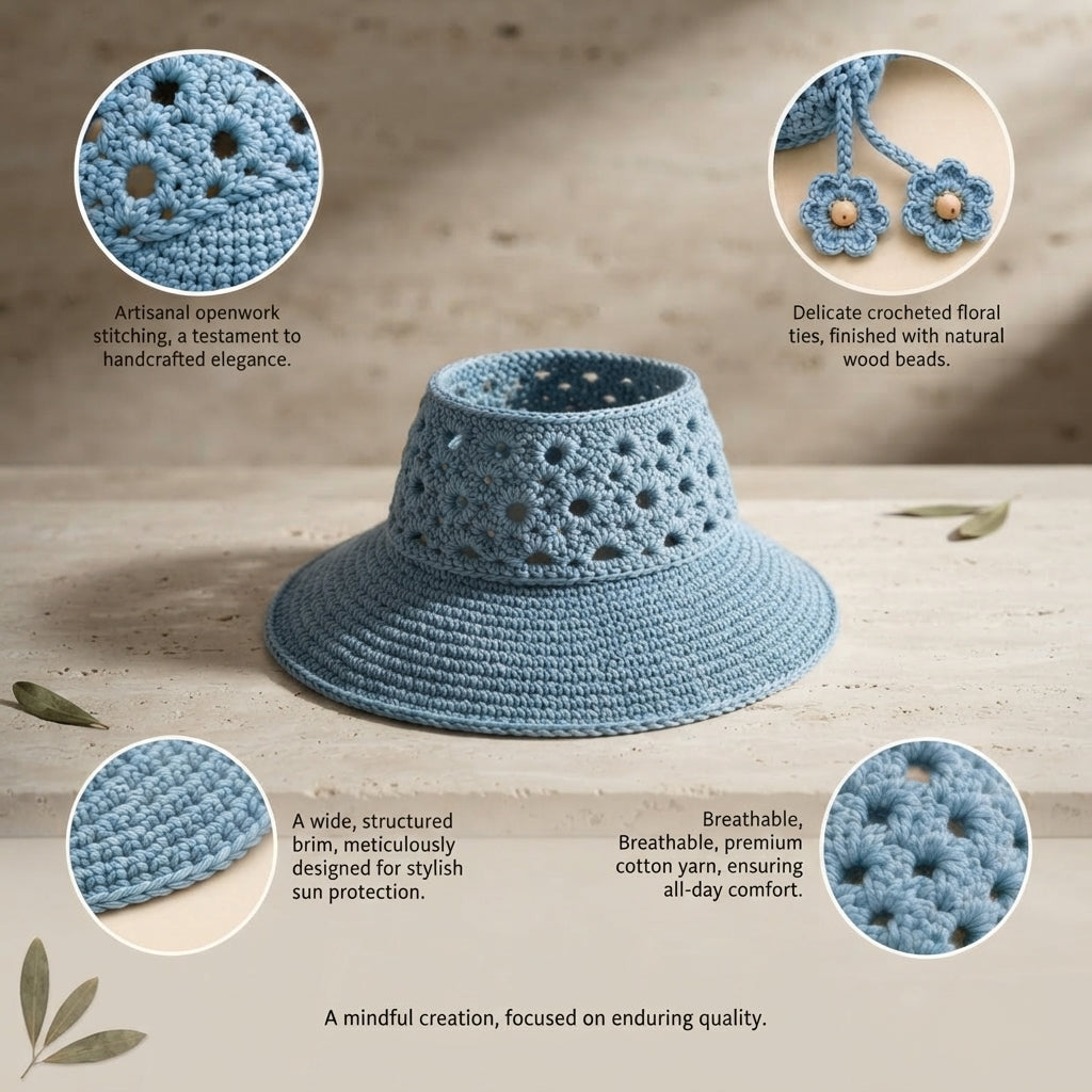 Chic Summer Hat | PDF Crochet Guide