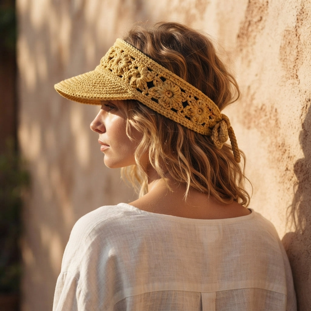 Lovely Sun Hat | Crochet Beach Hat Pattern