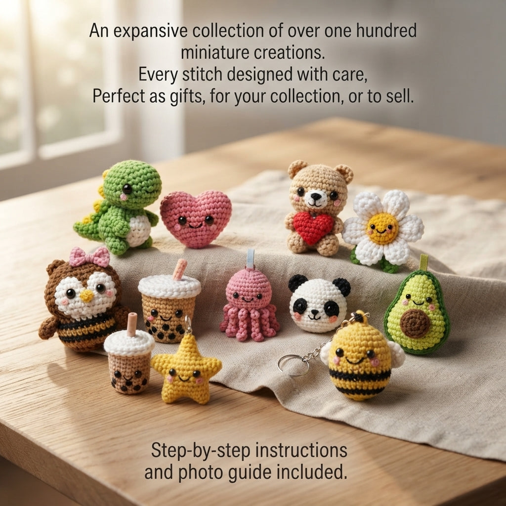 Complete Keychain Library | 135+ Crochet Patterns