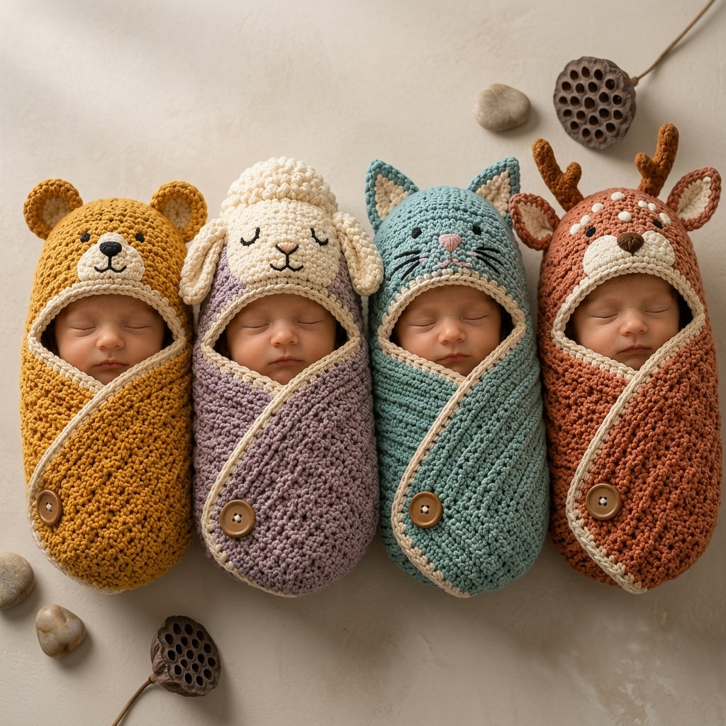 Bear Ears Baby Crochet Pattern | Crochet Pattern PDF