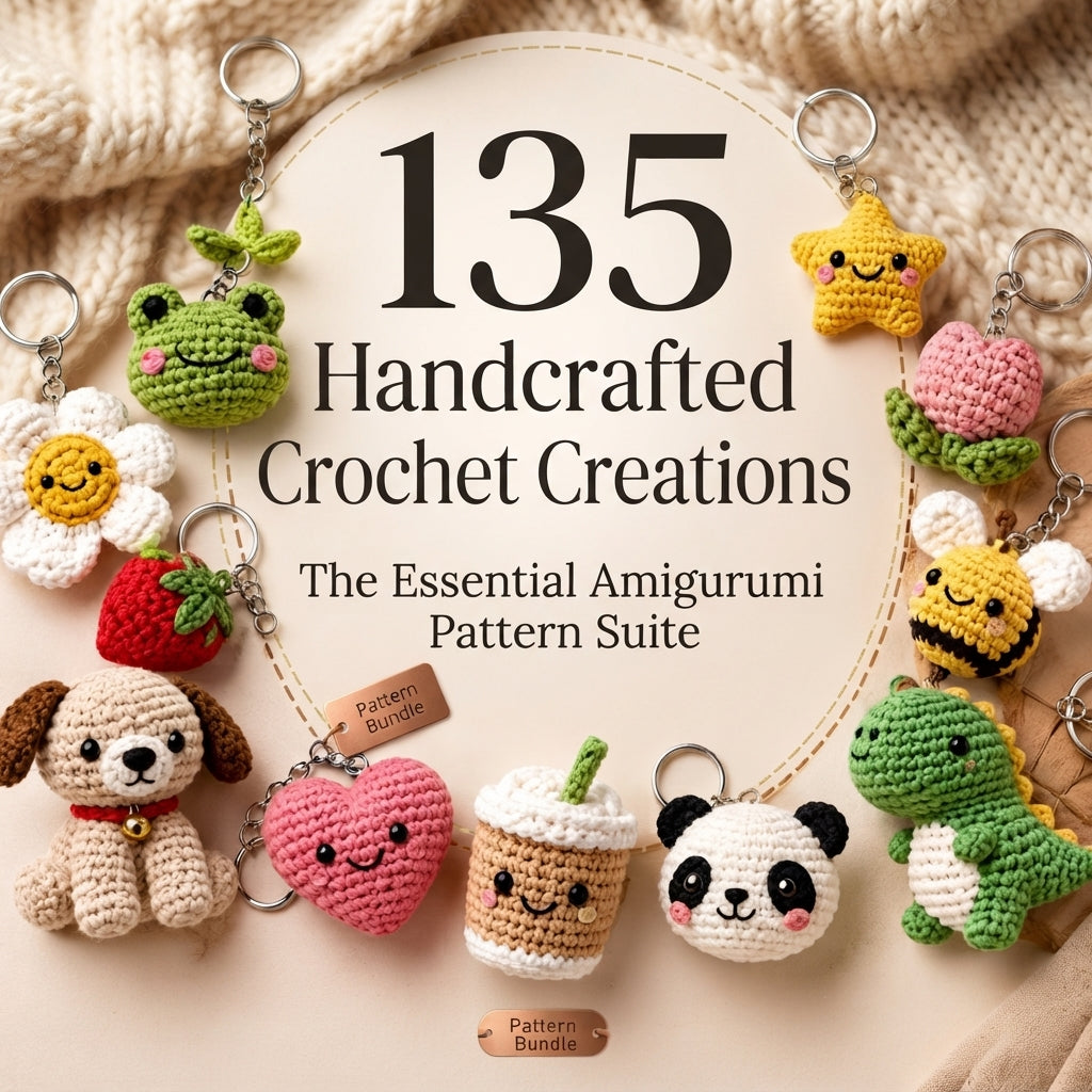 Complete Keychain Library | 135+ Crochet Patterns