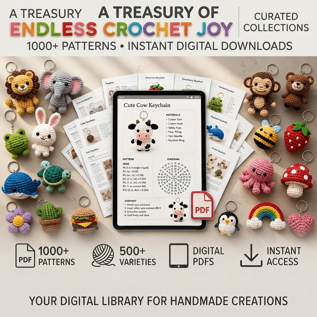 Ultimate Keychain Collection | 1000+ Amigurumi PDF