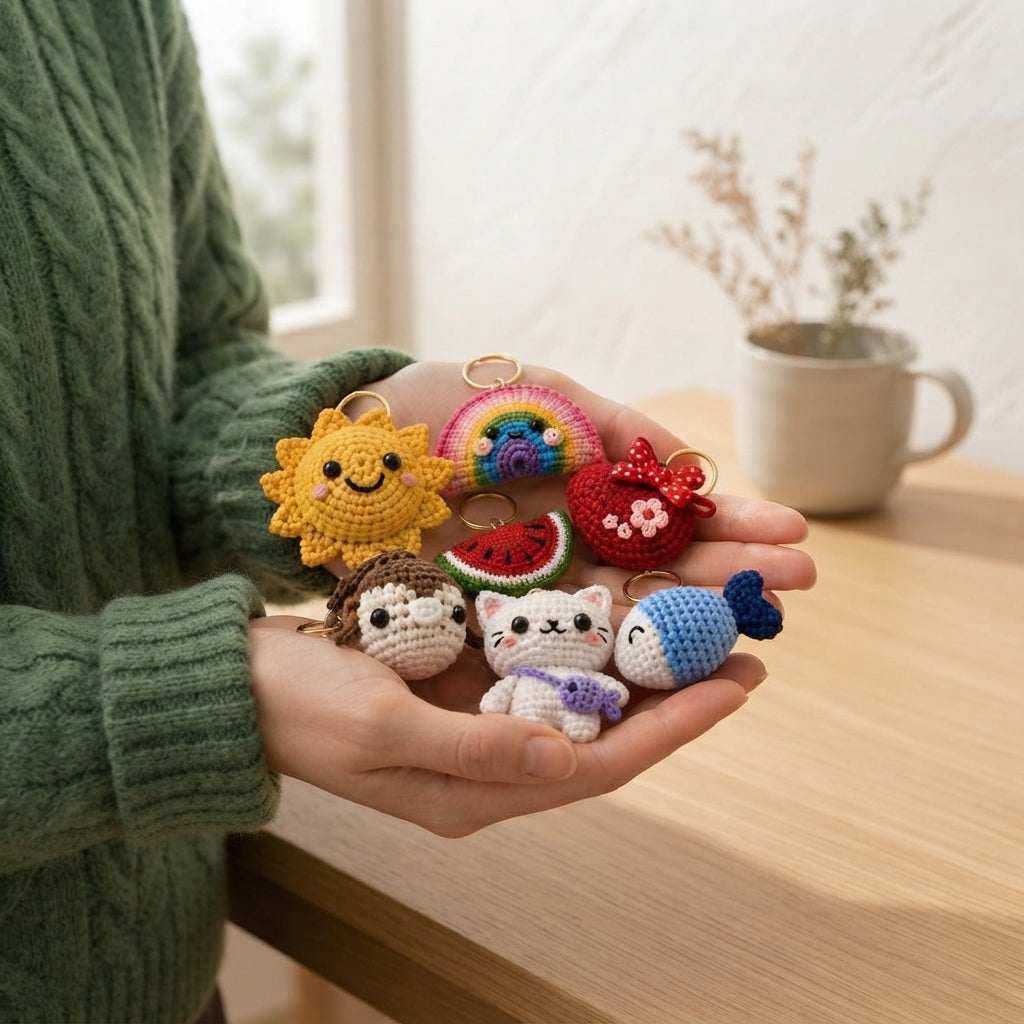 Giant Amigurumi Bundle | 20+ Keychain PDFs — Design 2