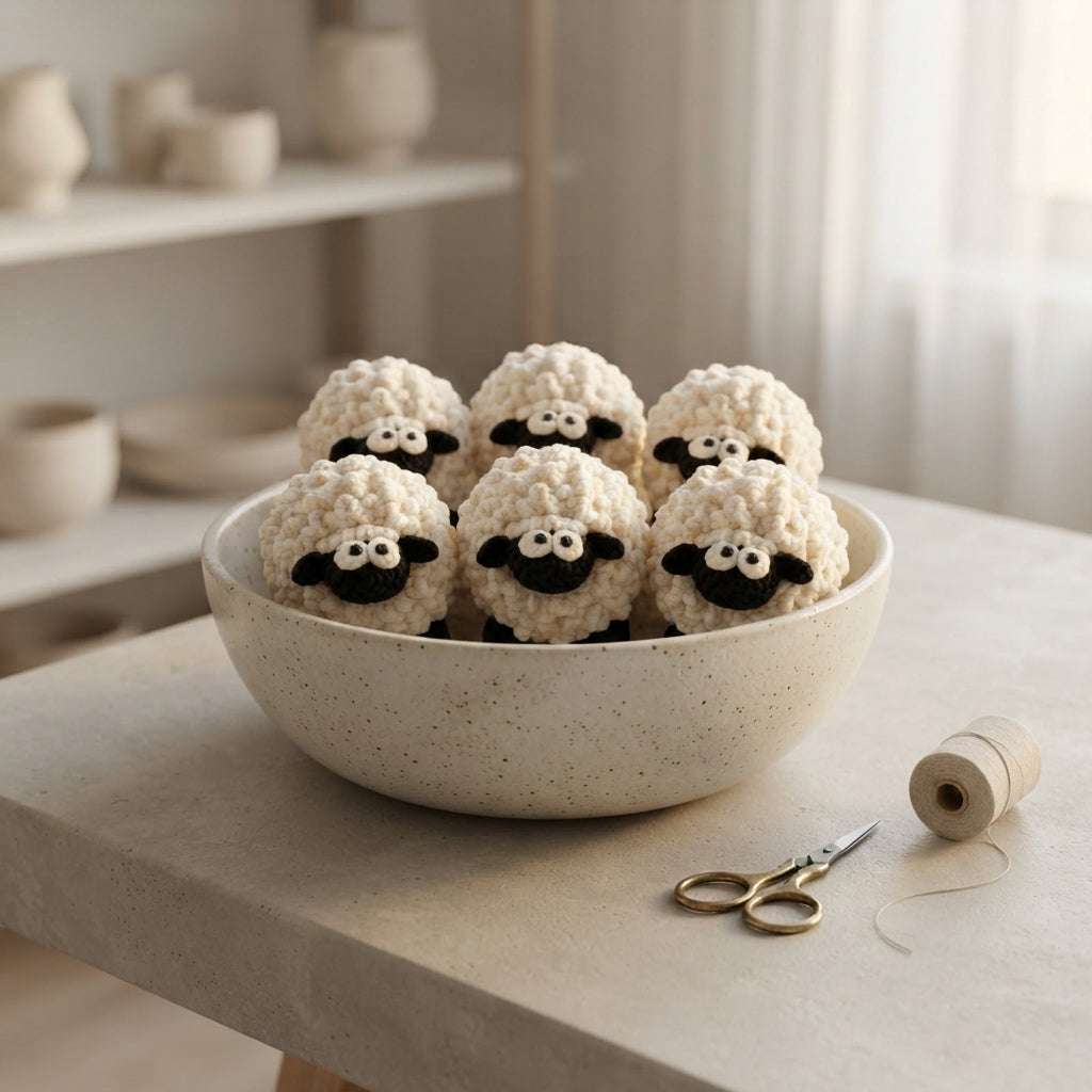 Adorable Amigurumi Lamb | Crochet Pattern Download