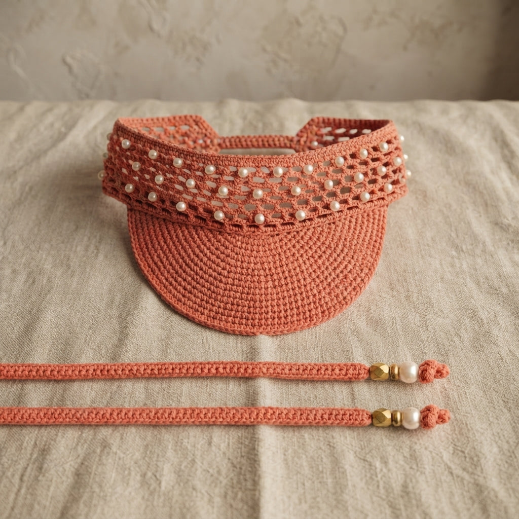 Modern Visor | Crochet Hat Pattern PDF