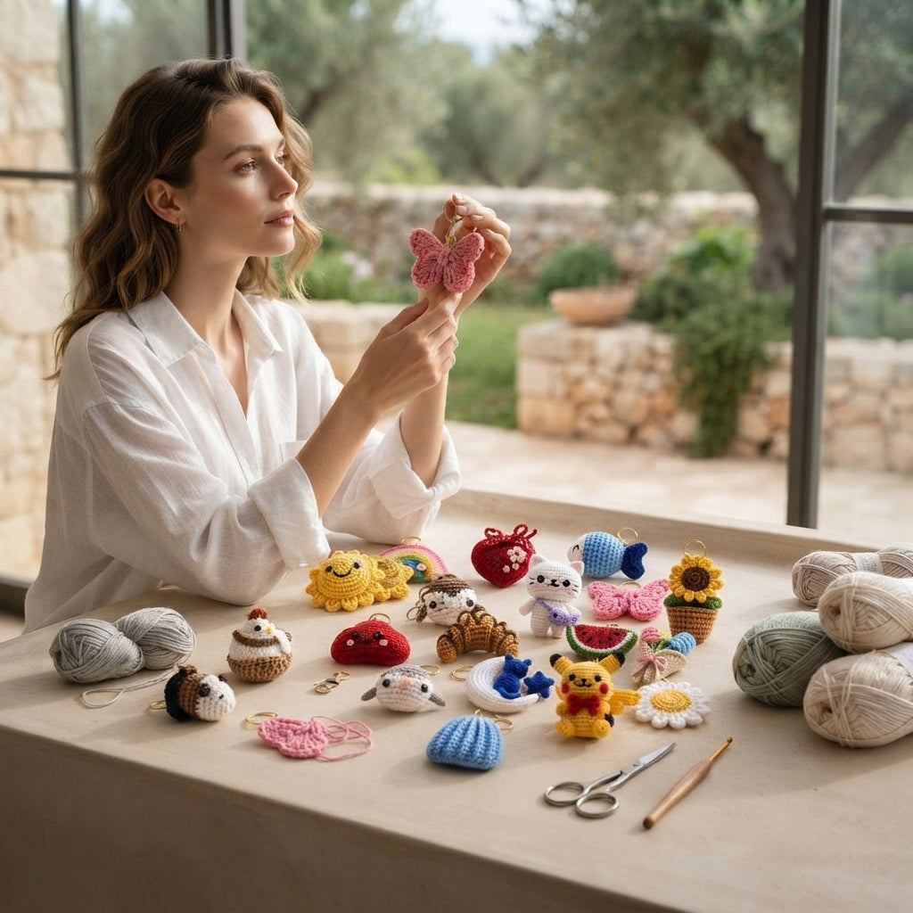 Giant Amigurumi Bundle | 20+ Keychain PDFs — Design 2
