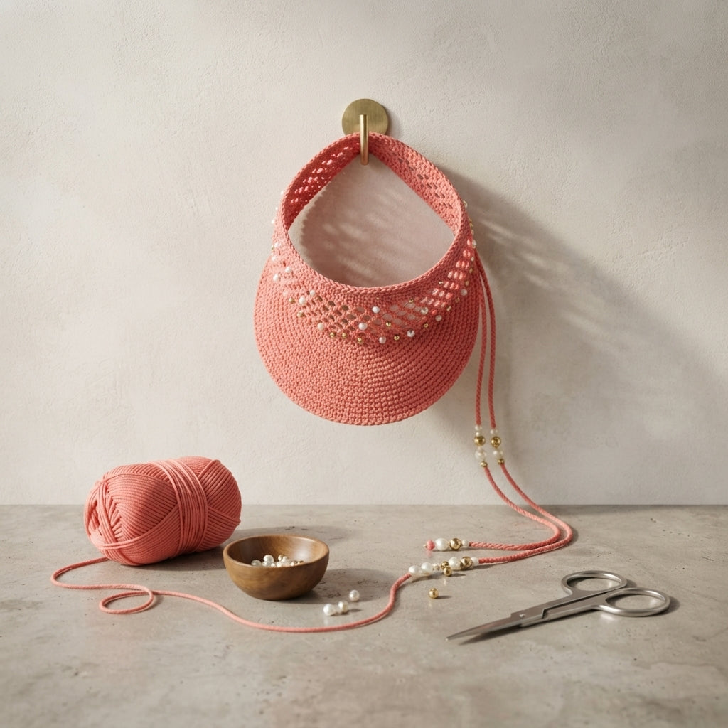 Modern Visor | Crochet Hat Pattern PDF