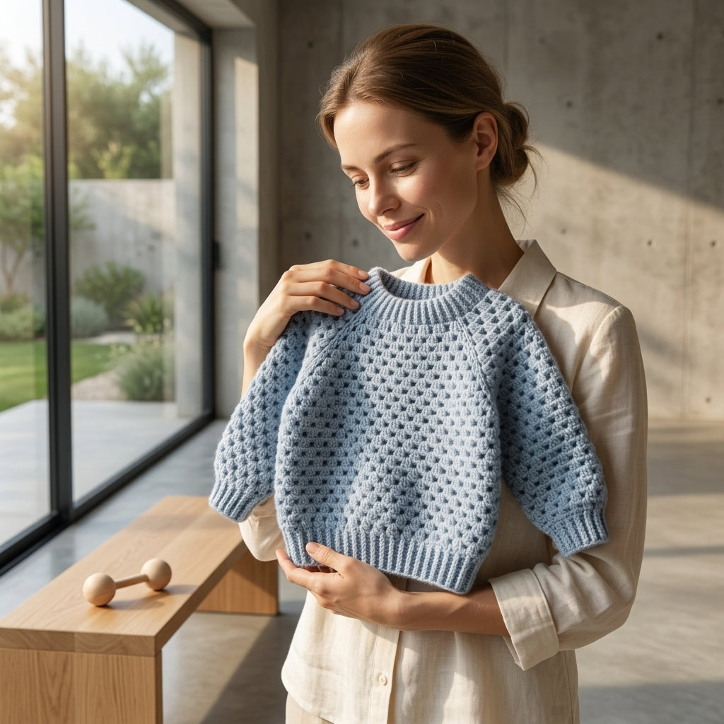 Raglan Baby Cardigan Raglan v3 | Crochet Pattern PDF