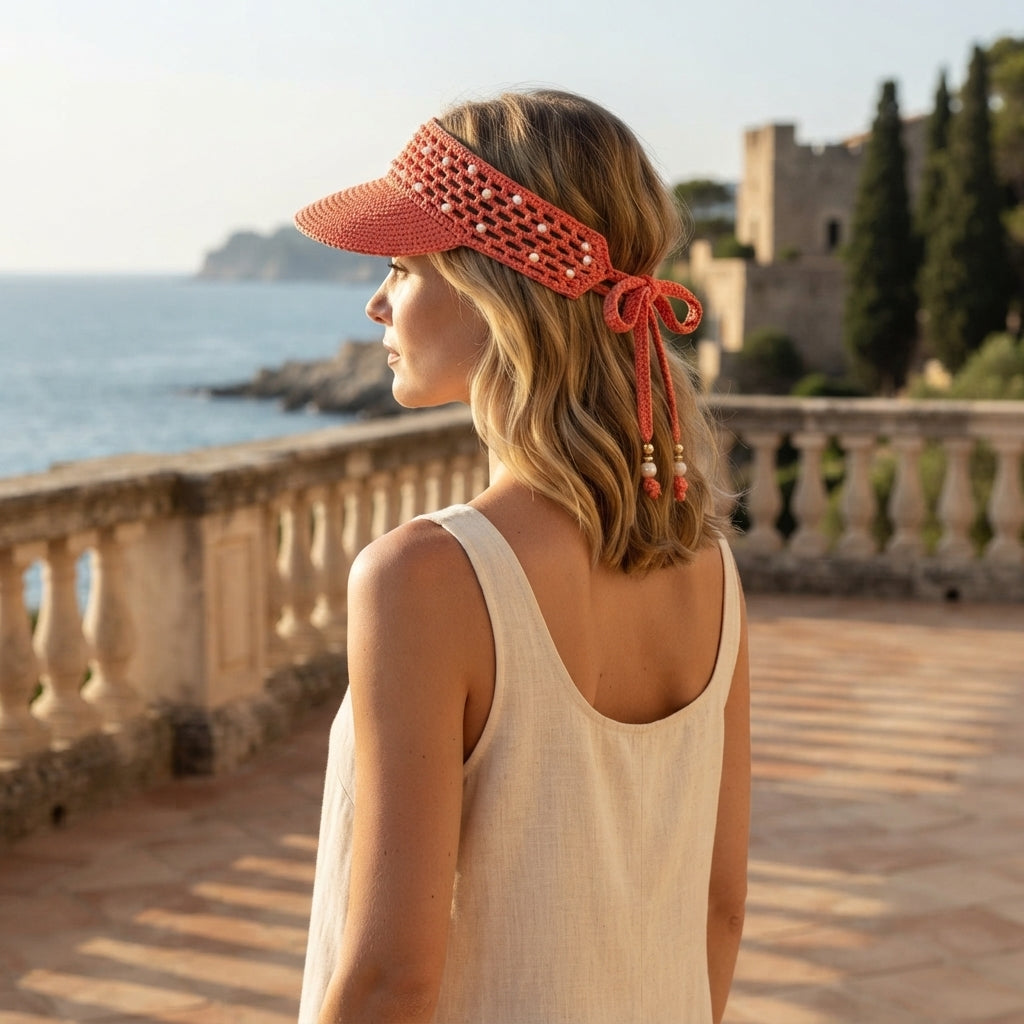 Modern Visor | Crochet Hat Pattern PDF