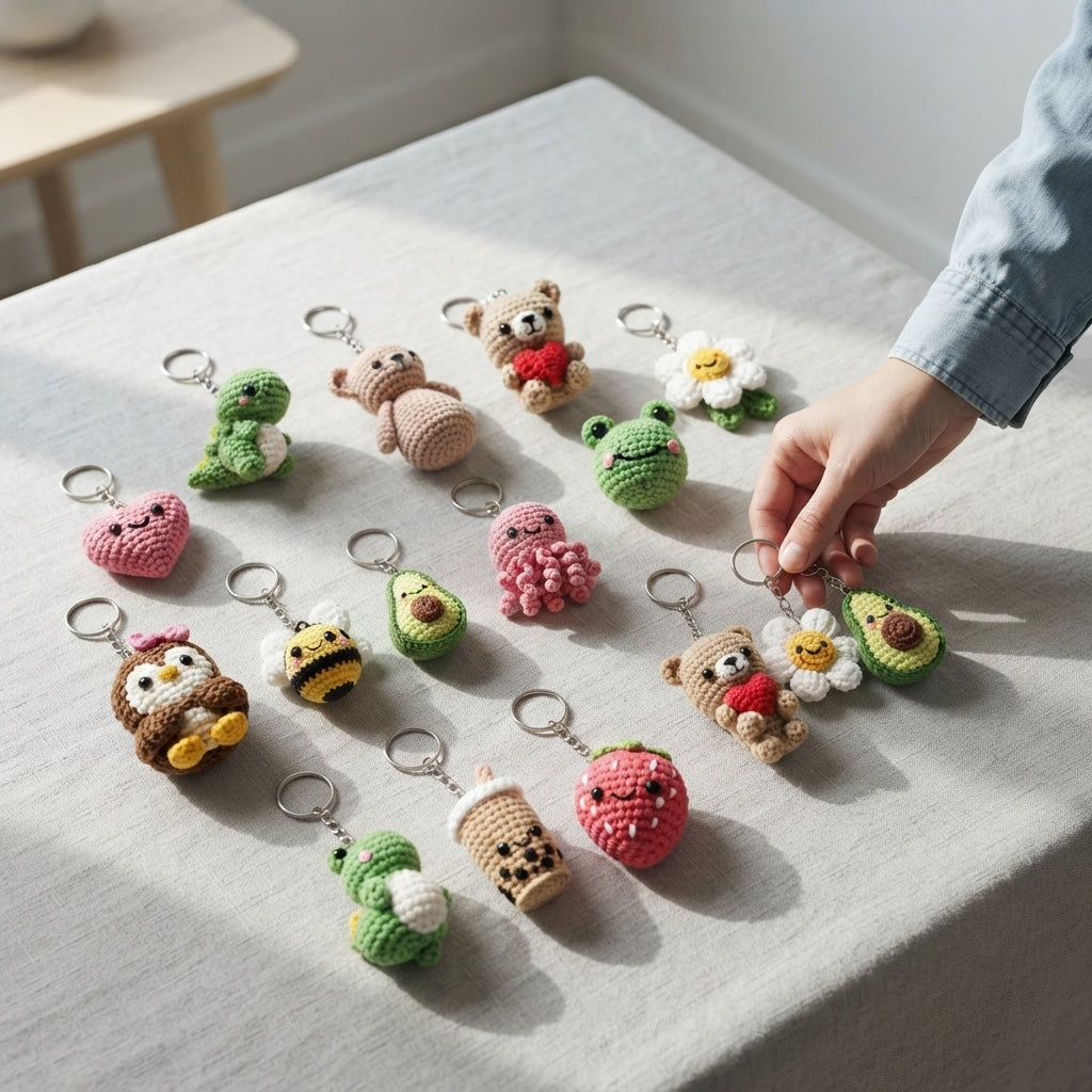 Complete Keychain Library | 135+ Crochet Patterns