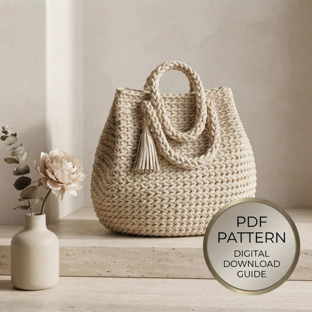 Handbag Tote V3 | Crochet Pattern PDF