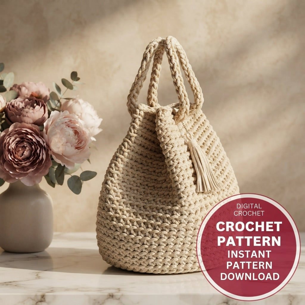Handbag Tote V3 | Crochet Pattern PDF