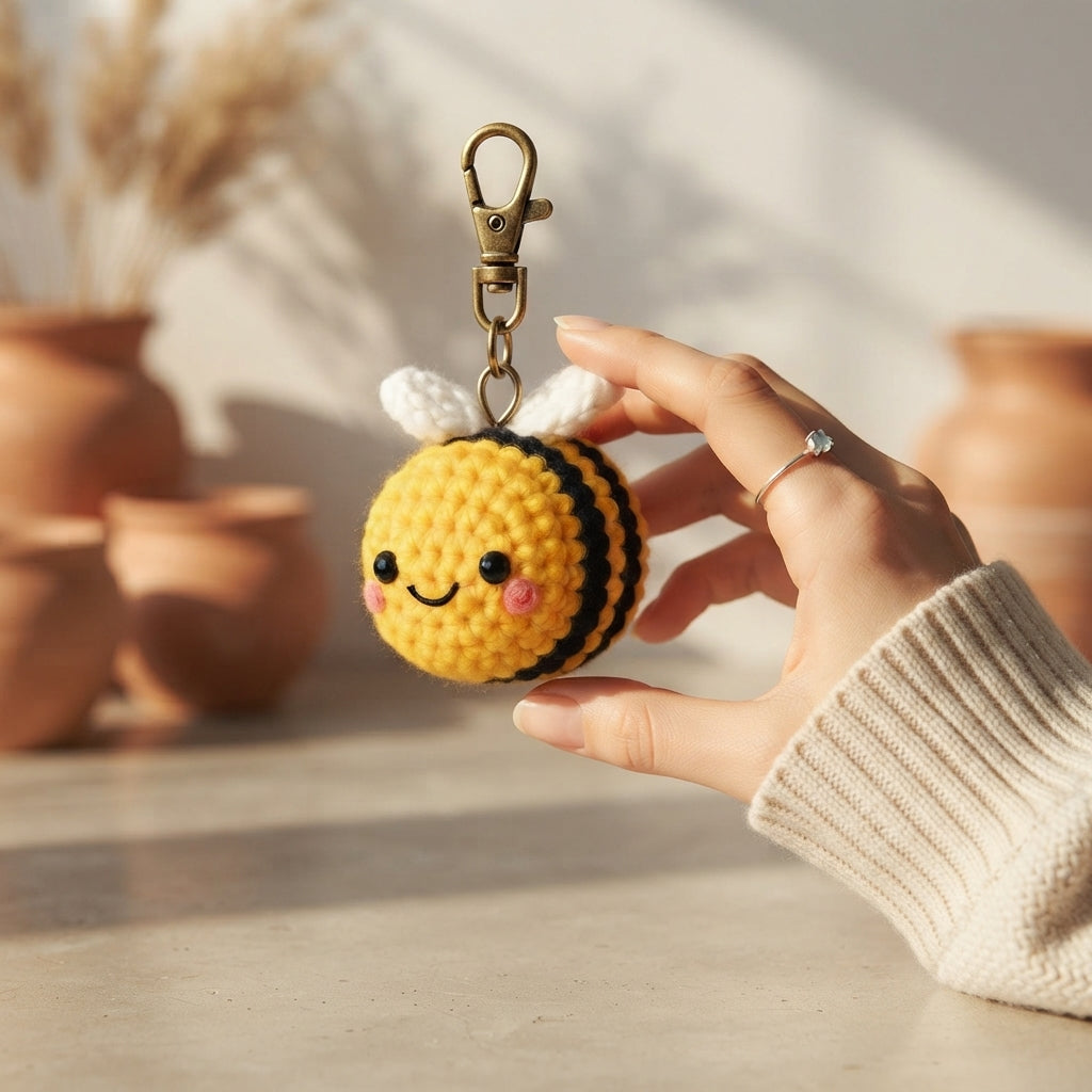 Pretty Bag Charm Charm | Handmade Crochet Pattern — Design 2
